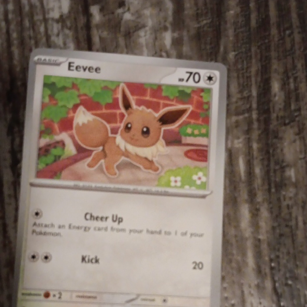 Eevee Pokémon Trading Card